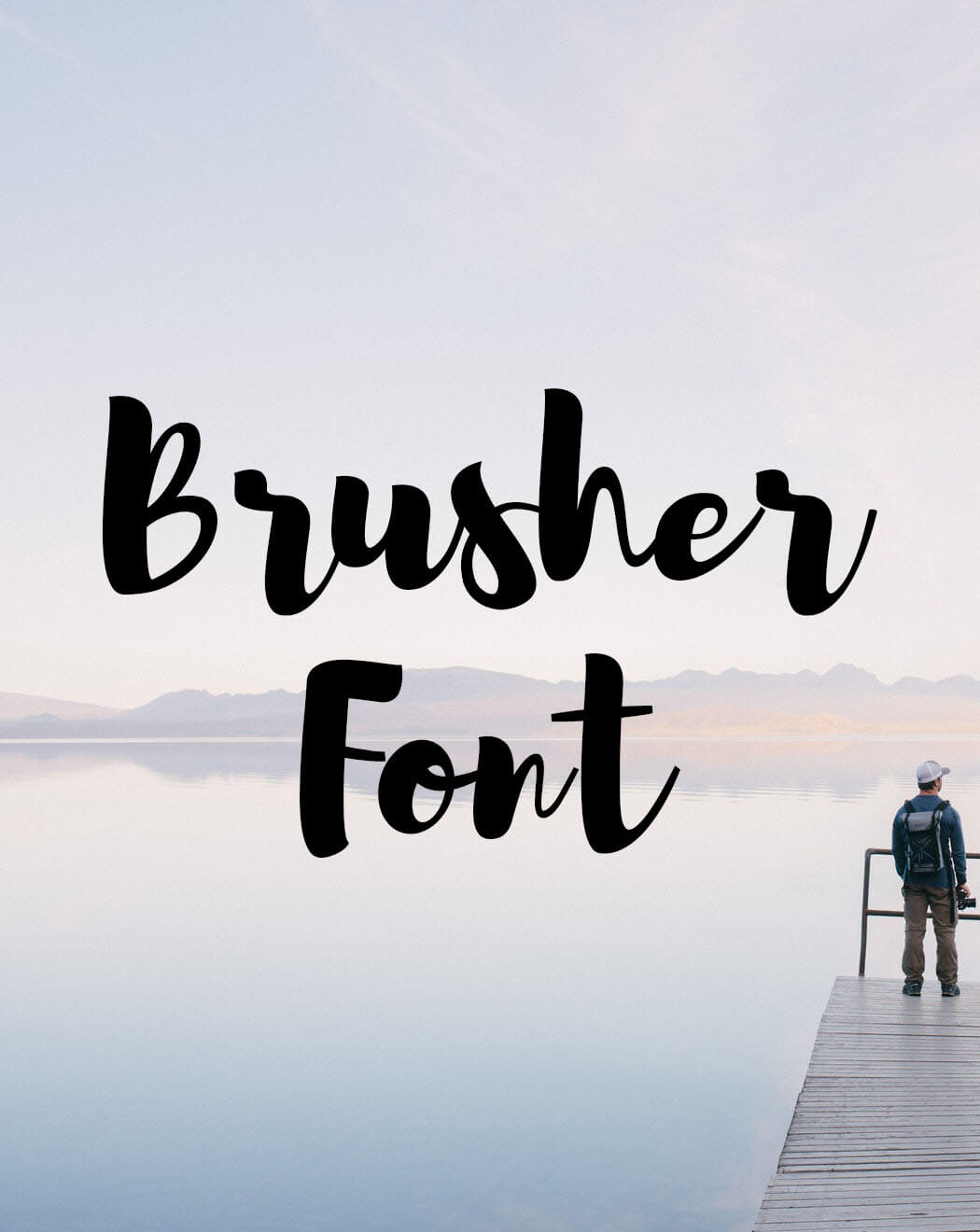 Brusher Font Free Download
