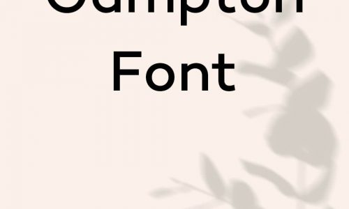 Campton Font Free Download
