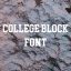 College Block Font Free Download