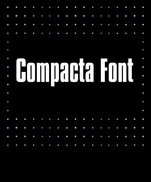 Compacta Font Free Download