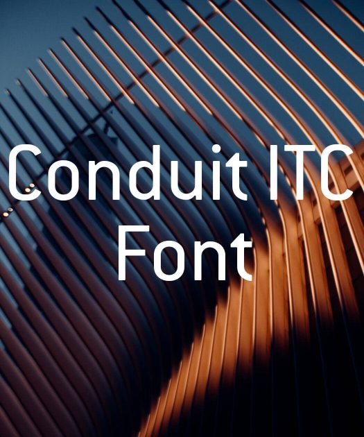 Conduit ITC Font Free Download