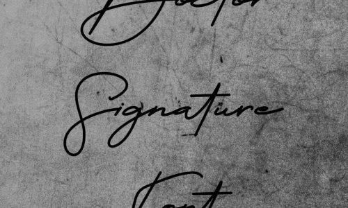 Doctor Signature Font Free Download