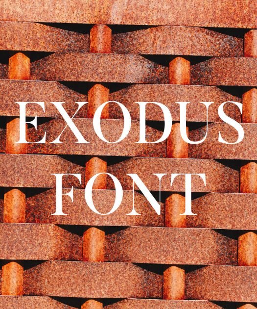 Exodus Font Free Download