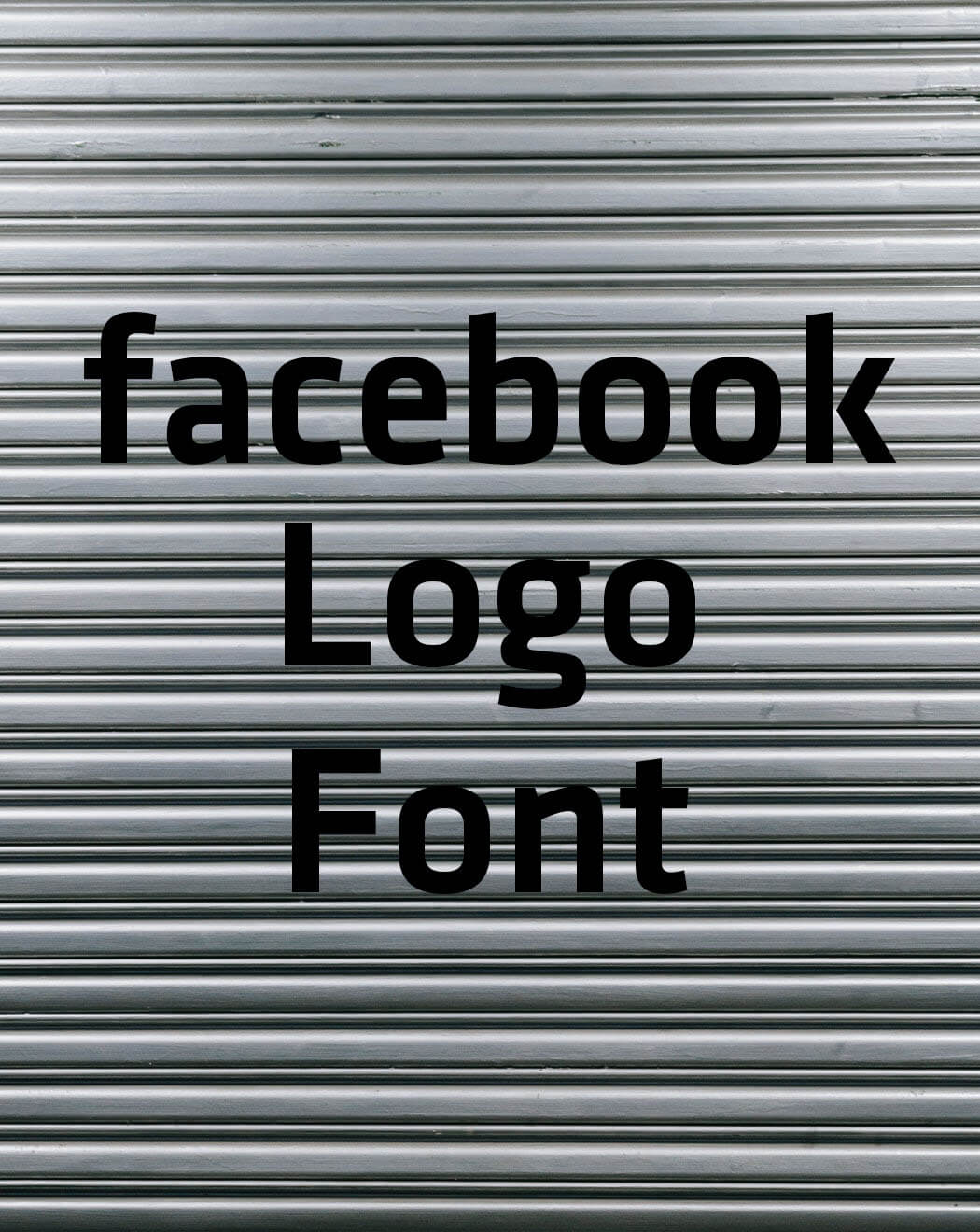 Facebook Logo Lettering Facebook Logo Font Free Download