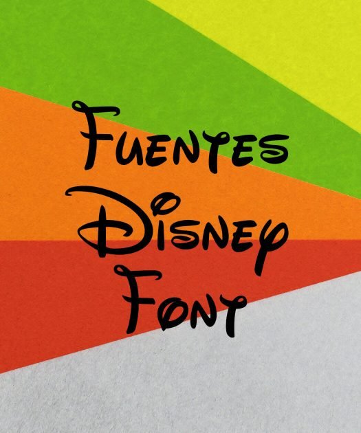 Fuentes Disney Font Free Download