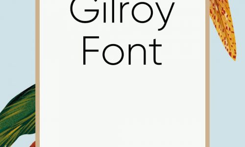 Gilroy Font Free Download