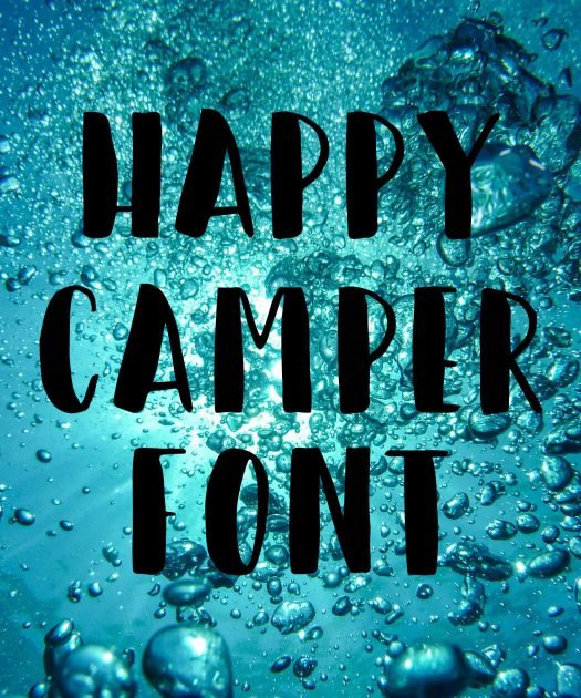 Happy Camper Font Free Download