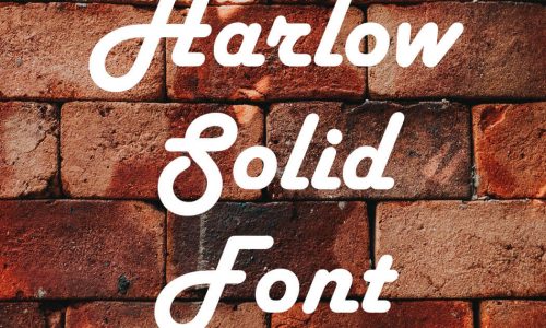 Harlow Solid Font Free Download