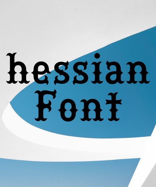 Hessian Font Free Download