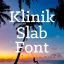 Klinic Slab Font Free Download