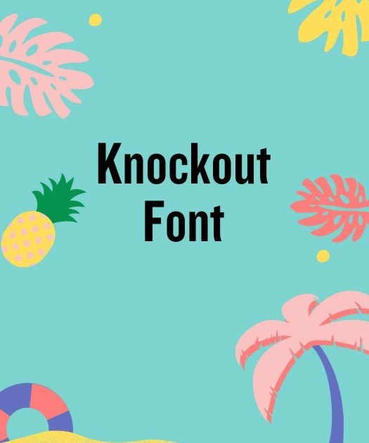 Knockout Font Free Download