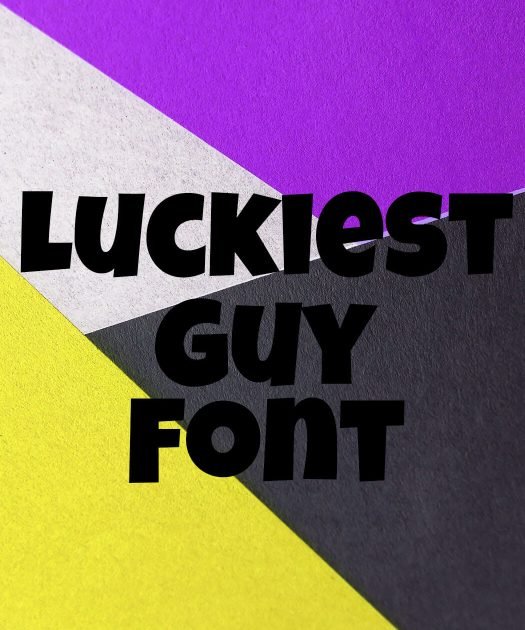 Luckiest Guy Font Free Download