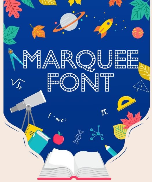 Marquee Font Free Download