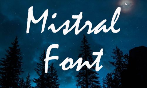 Mistral Font Free Download