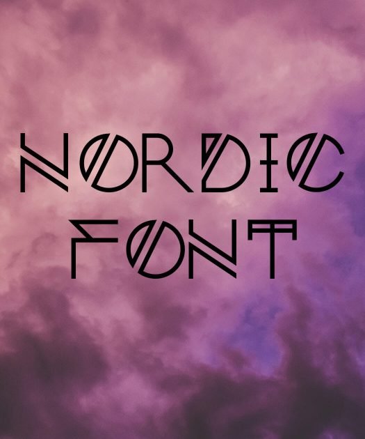 Nordic Font Free Download