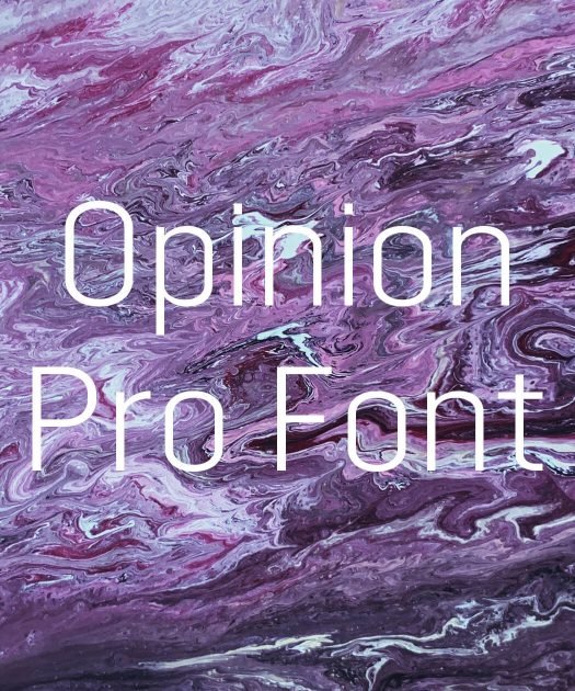 Opinion Pro Font Free Download