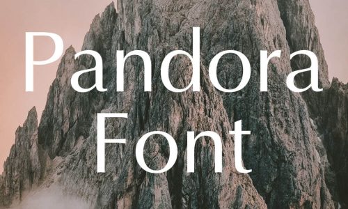 Pandora Font Free Download