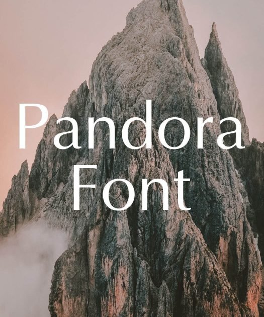 Pandora Font Free Download
