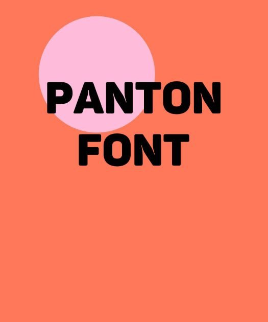 Panton Font Family Free Download