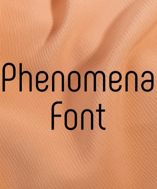 Phenomena Font Free Download