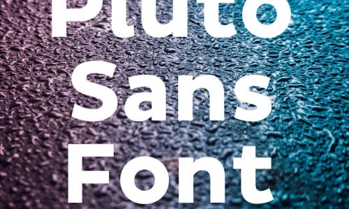 Pluto Sans Font Free Download