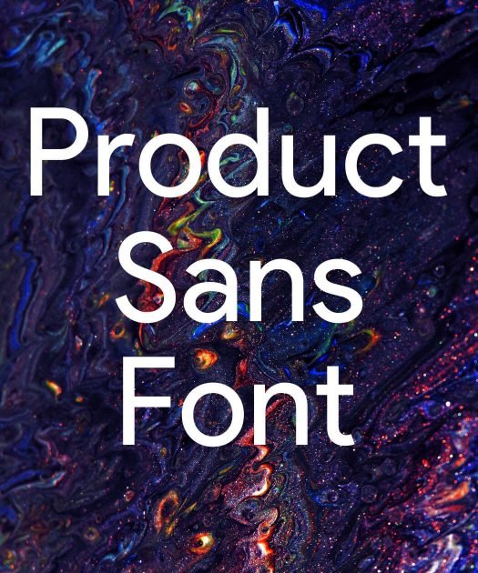 Product Sans Font Free Download