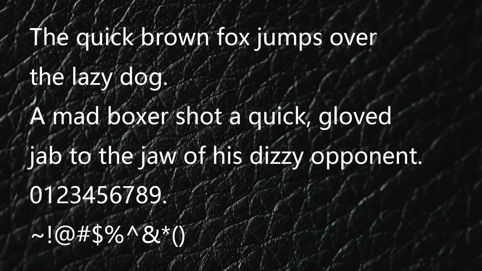 Rock Font