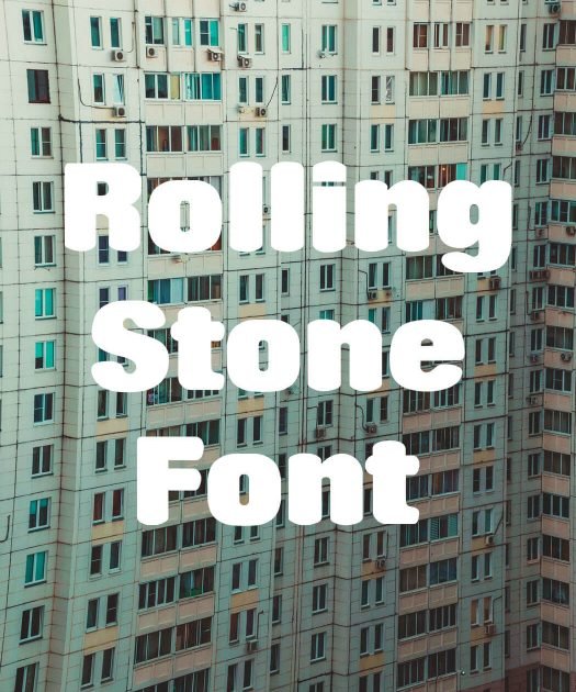 Rolling Stone Font Free Download