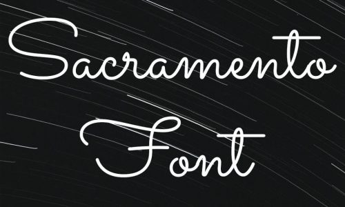 Sacramento Font Free Download