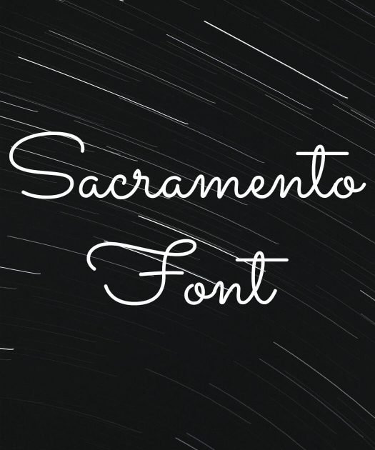 Sacramento Font Free Download