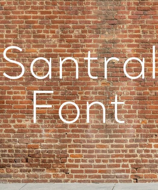 Santral Font Free Download
