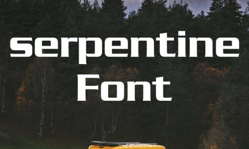 Serpentine Font Free Download