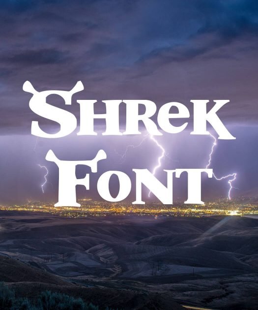 Shrek Font Free Download