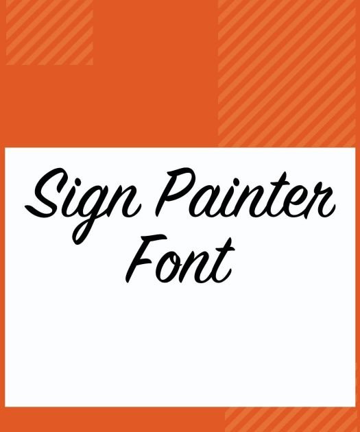 Sign Painter Font Free Download