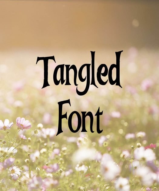 Tangled Font Free Download