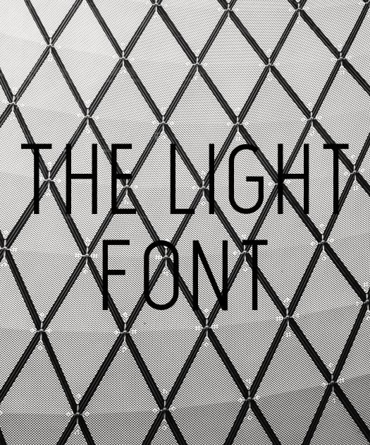 The Light Font Free Download
