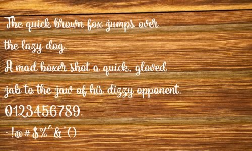 Vanilla Font Free Download