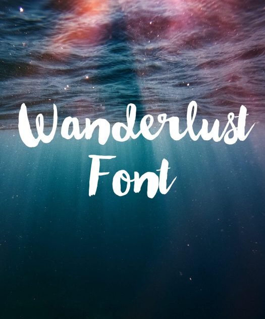 Wanderlust Font Free Download