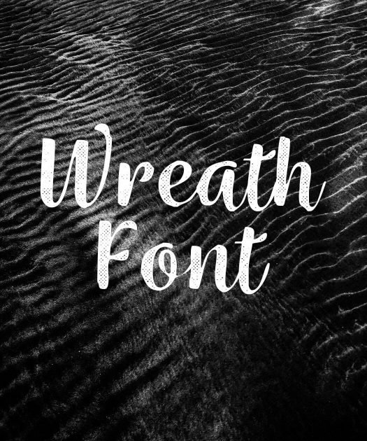 Wreath Font Free Download