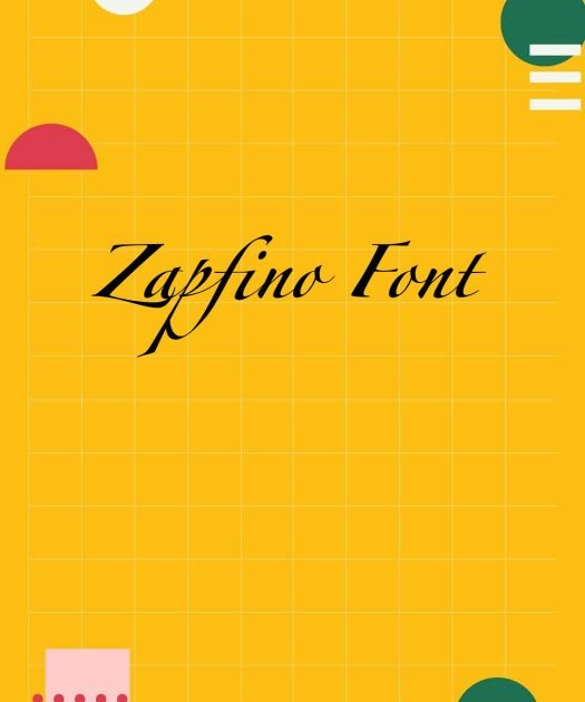 Zapfino Font Free Download
