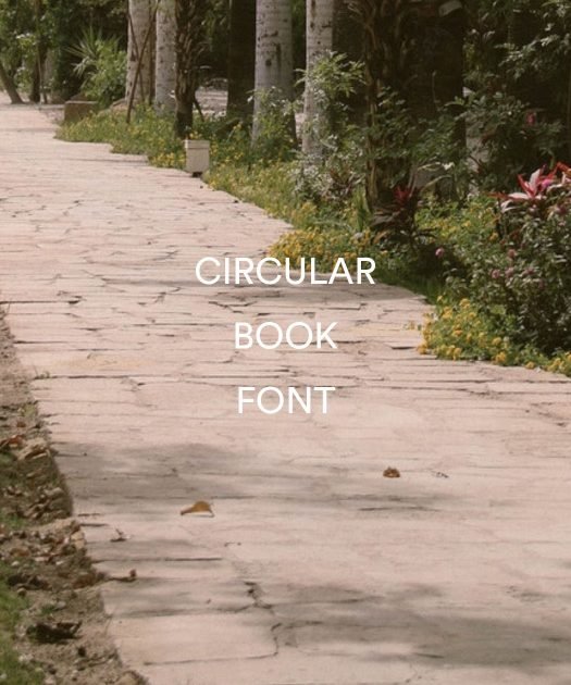 Circular Book Font Free Download