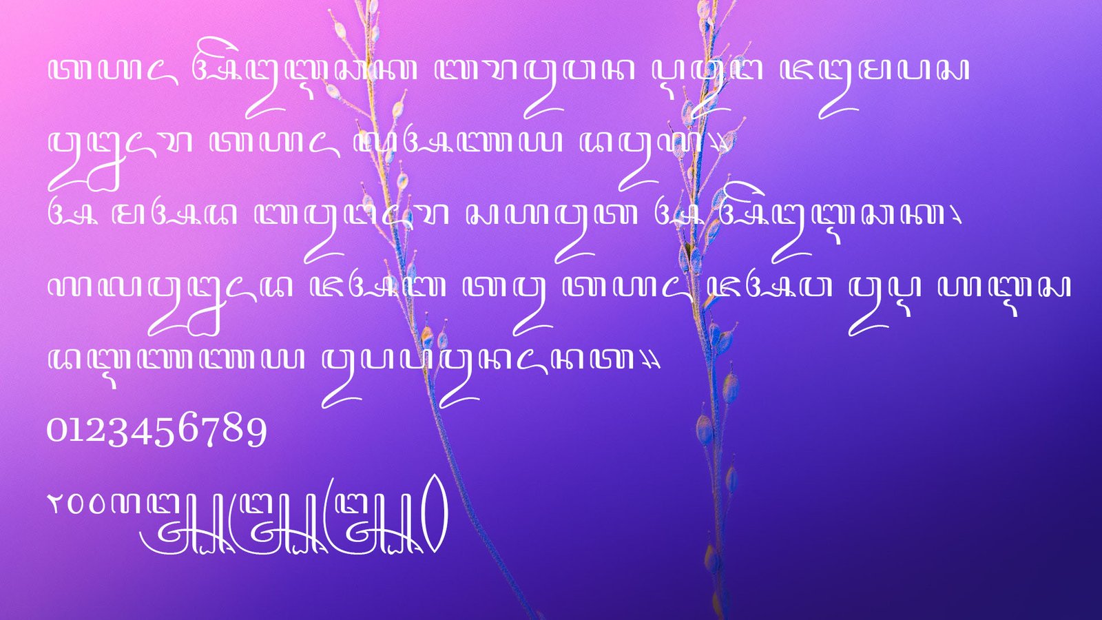 Javanese Font