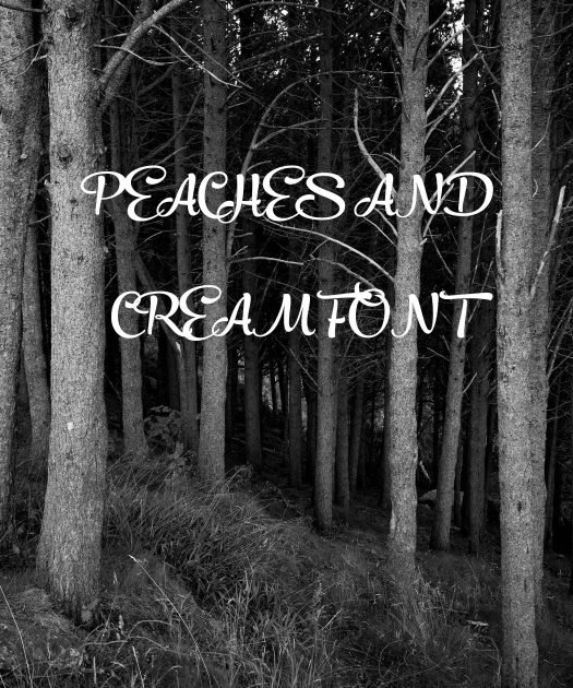Peaches And Cream Font Free Download
