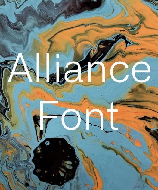 Alliance Font Free Download
