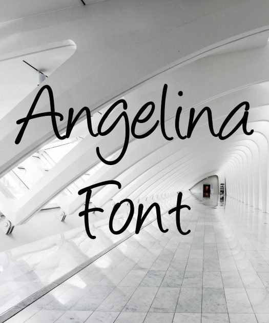 Angelina Font Free Download