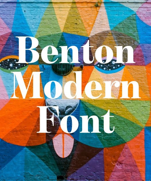 Benton Modern Font Free Download