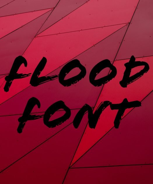 Flood Font Free Download