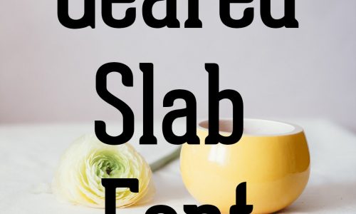 Geared Slab Font Free Download