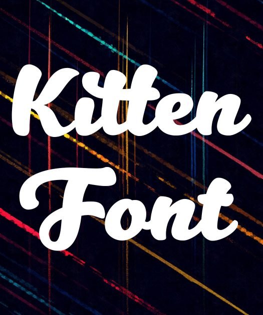 Kitten Font Free Download
