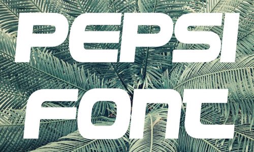 Pepsi Font Free Download
